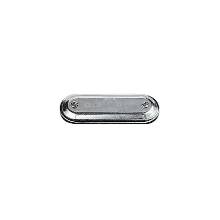 Abb 1.5" CONDUIT BODY COVER, AND NEOPRENE GASKET, FORM 7, STAMP STEEL 570S